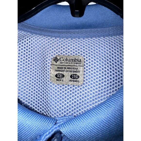 Columbia PFG Omni-Shade Polo Short Sleeve Vented in Back Men’s XXL - Picture 4 of 9